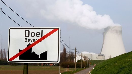 La centrale de Doel, en Belgique