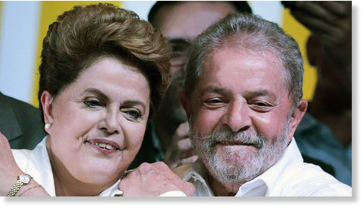 Luiz Inacio Lula da Silva and Dilma Rousseff