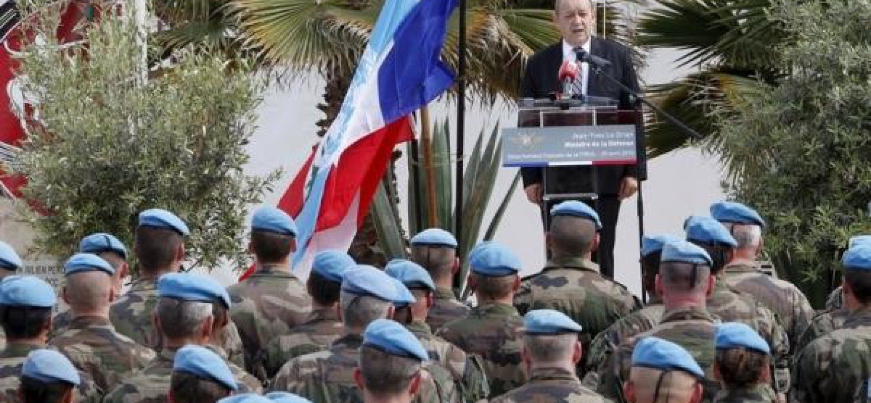 Le Drian troupes et troupes militaires françaises