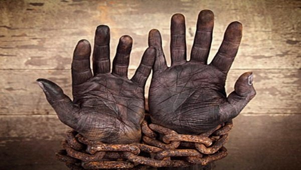 hands slave esclavo