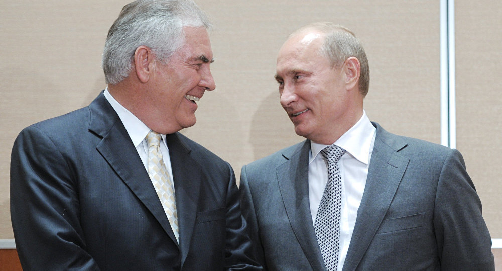 Rex Tillerson et Poutine