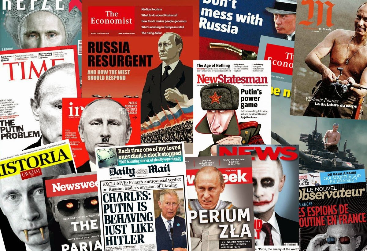 Guerre médiatique contre Poutine