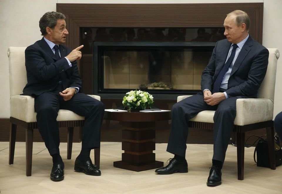 Sarkozy et Poputine