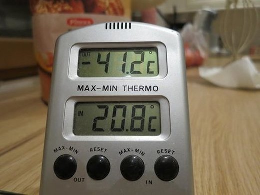 cold temperature thermometer