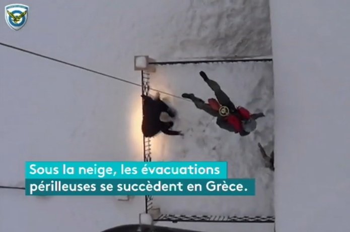 snow evacuation rescue