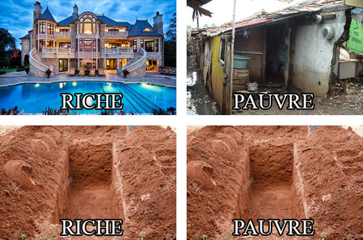 Meme riche & pauvre