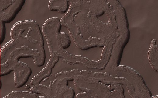 Mars, South pole