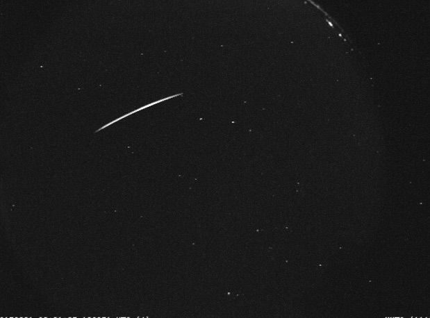 East coast meteor