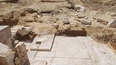restes d'une ancien pyramide à Dahchour