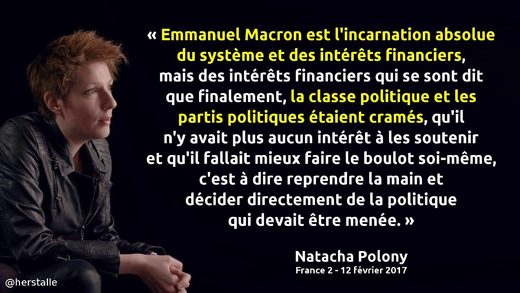 Meme Natacha Polony sur Macron