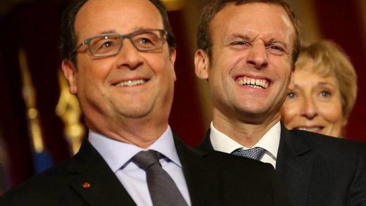 Hollande, Macron