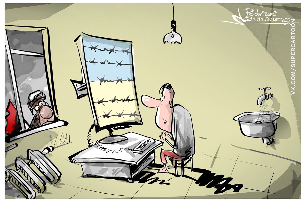 Ukraine Russie dessin éditorial