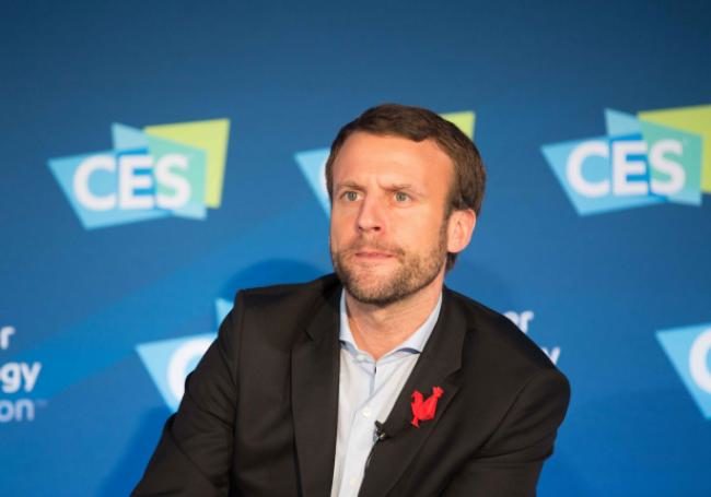 Cliquer pour agrandir Macron Las Vegas