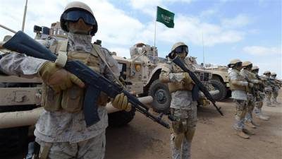 Soldats saoudiens