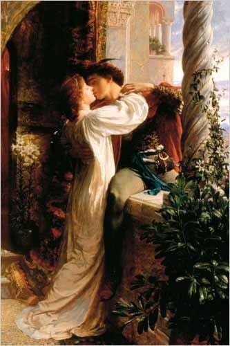 Romeo and Juliet by Sir Frank Dicksee (19th Century)