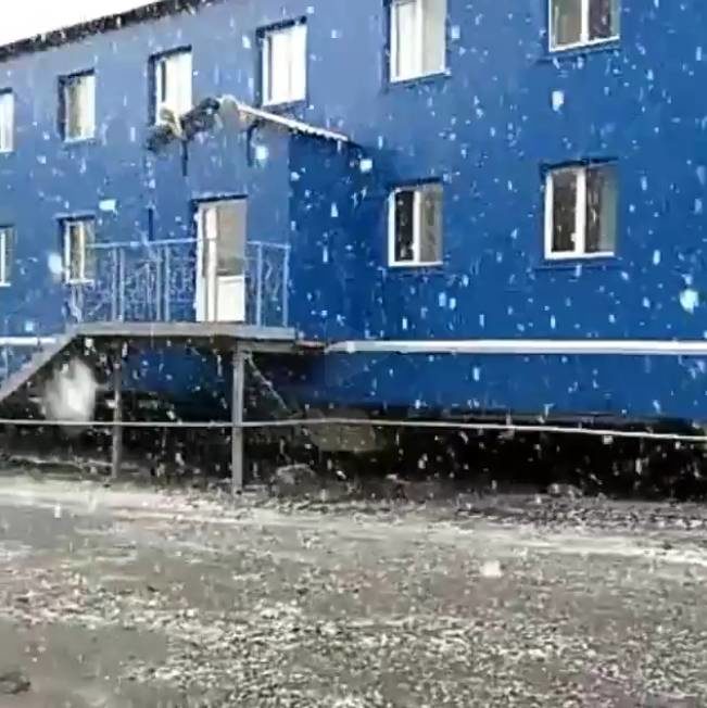Russia snow