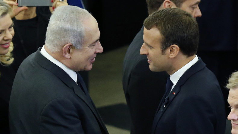 Macron, Netanyahou