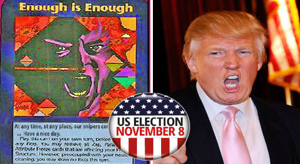 Trump illuminati cards