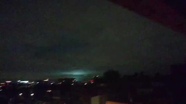 Mexico lights earthquake