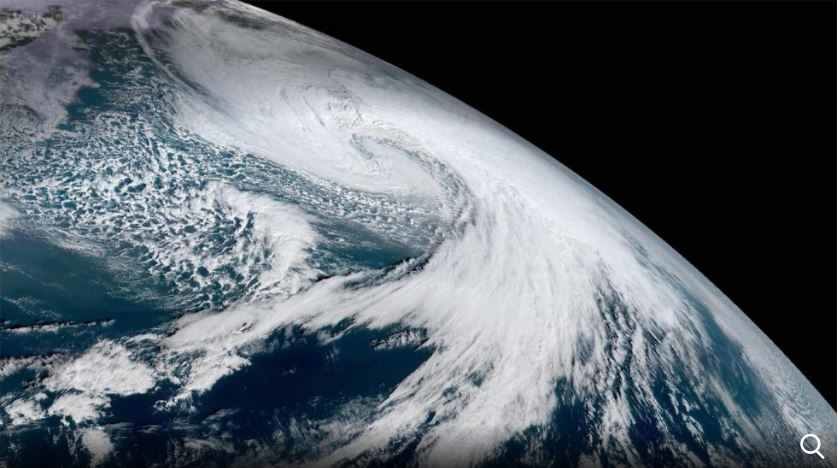 Cliquer pour agrandir Bering Sea storm