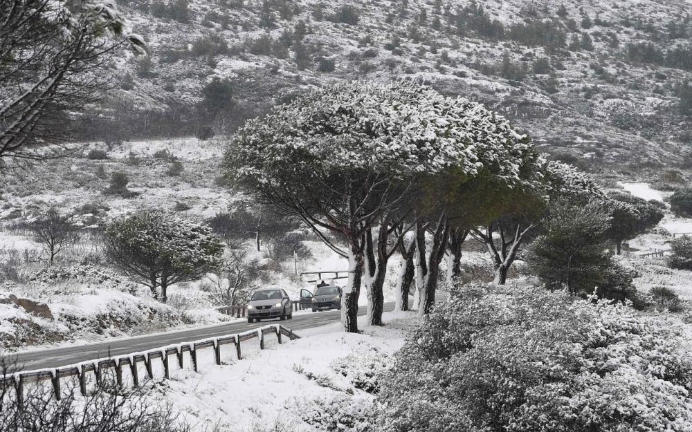 Marseille Provence neige France