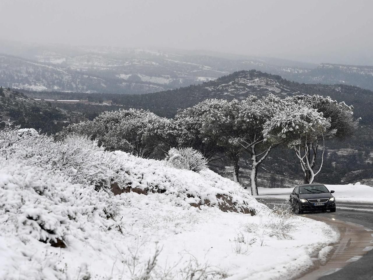 Neige Provence France
