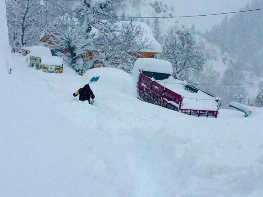 Turquie neige hiver 2017