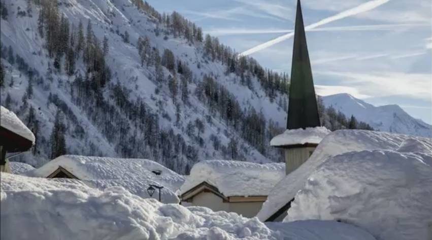 Haute-Savoie snow