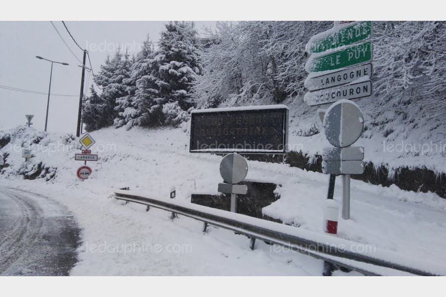 neige Ardèche