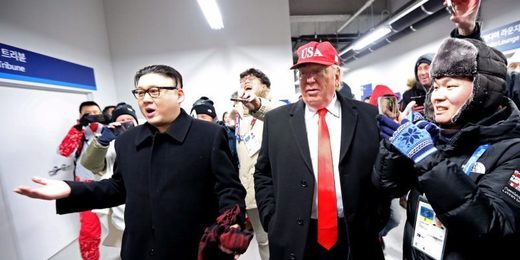 Kim Jung-Un, Donald Trump