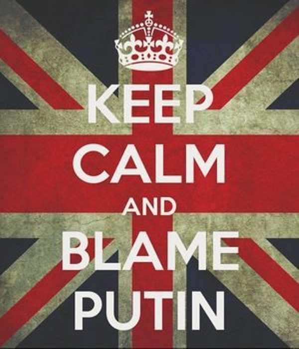 Keep calm and blame Putin