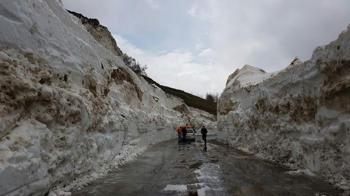 Cormet de Roselend,neige