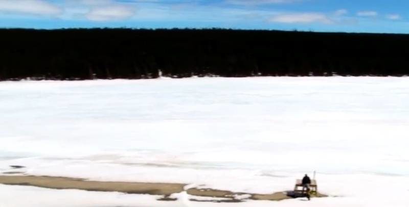 neige, Canada, Fermont