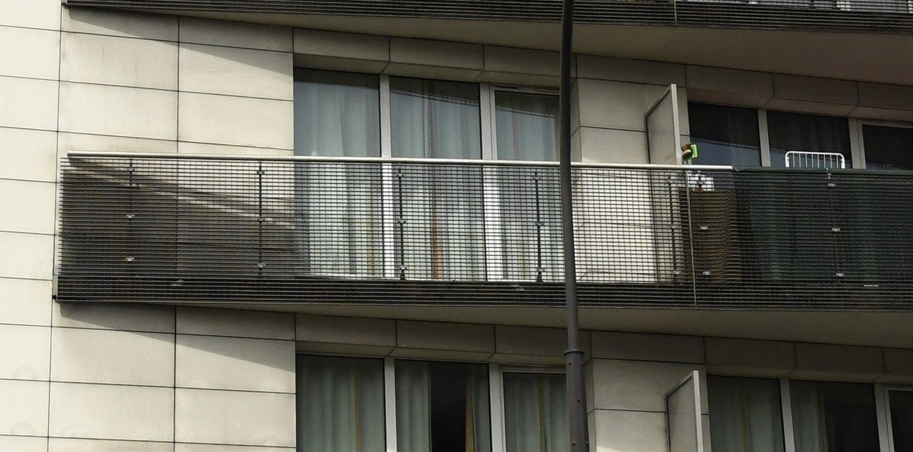balcon immeuble rue Max Dormoy
