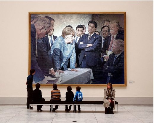 Trump, Merkel, G7