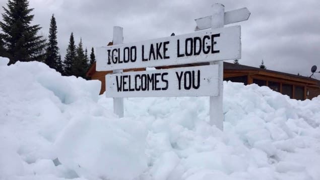 Cliquer pour agrandir Igloo lake lodge, Canada