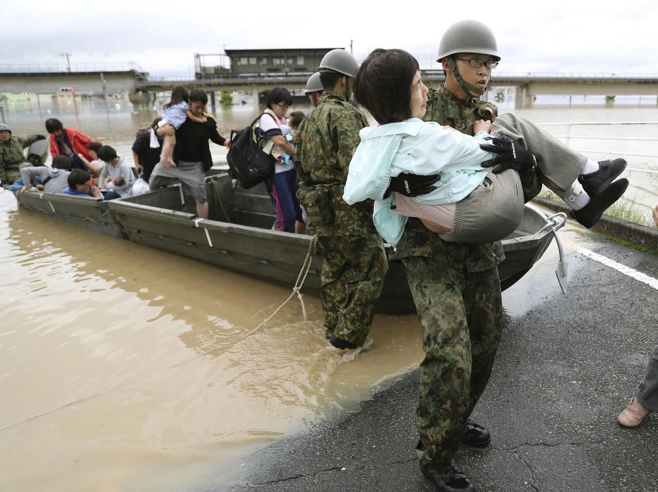 Japan, flood, 2018-07