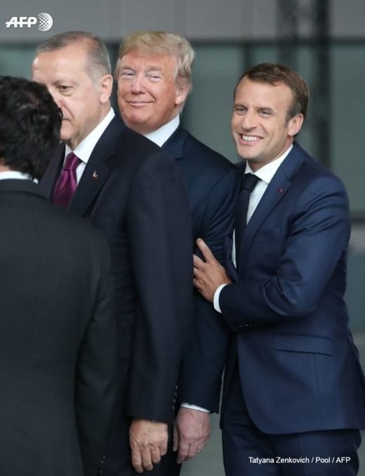 Macron Trump