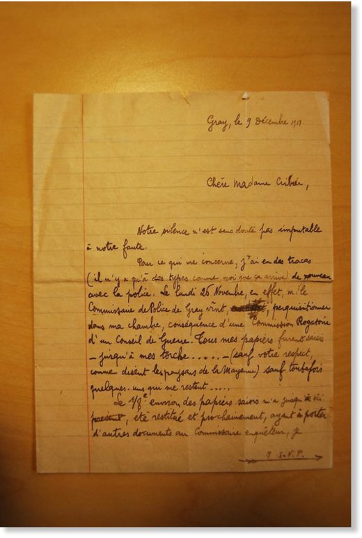 de la lettre