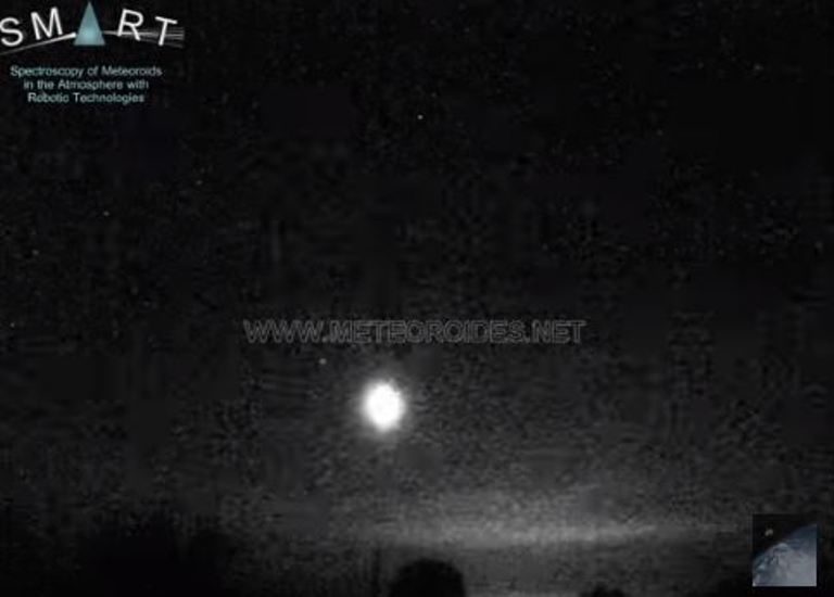 Spain meteor