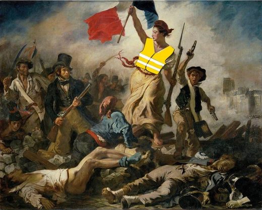 Marianne Delacroix, Gilets jaunes