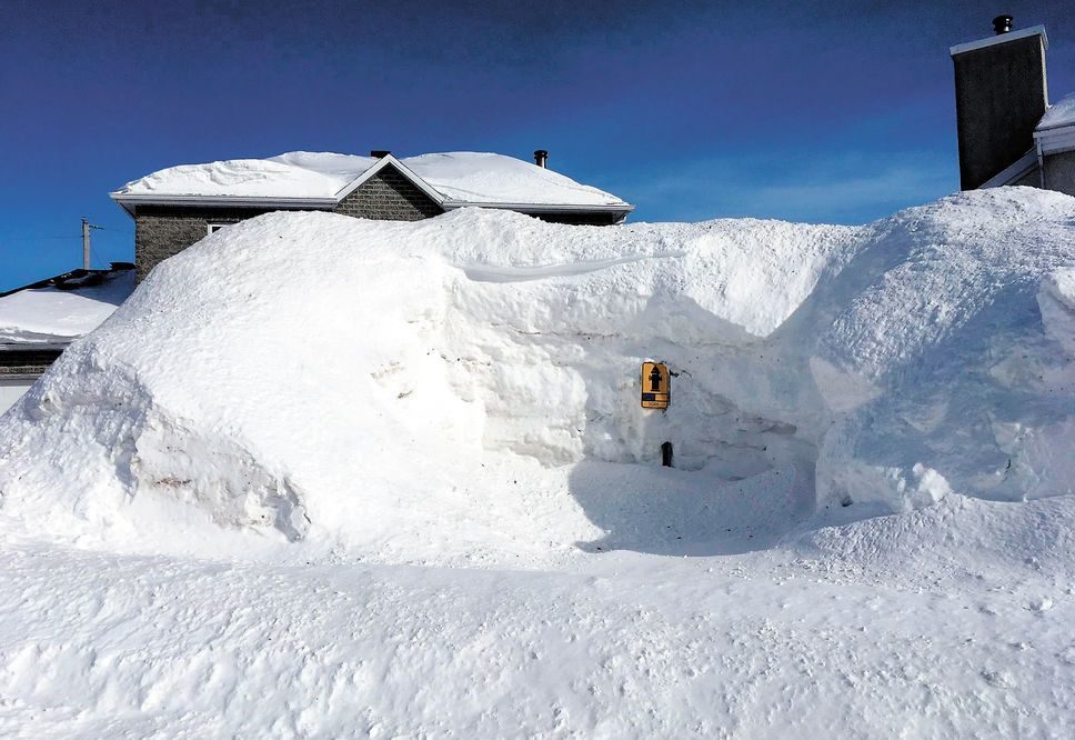 Québec, neige, 2019