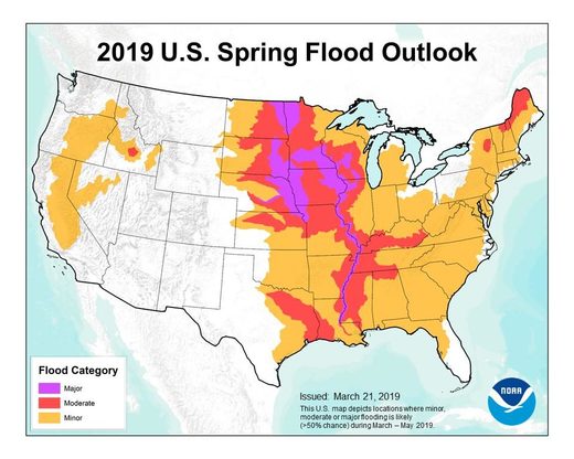 ALERTE : Les inondations ravagent les fermes américaines - Les stocks ont été perdus - D'autres à venir