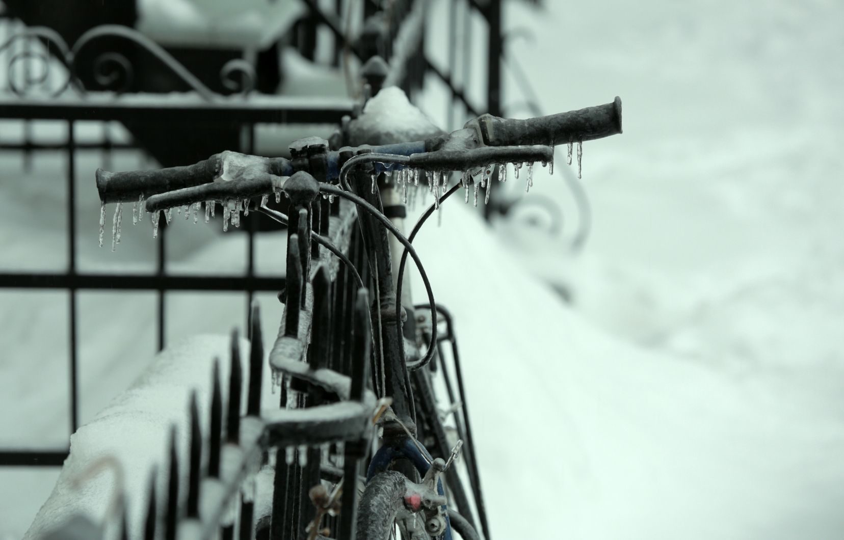 glace, bike