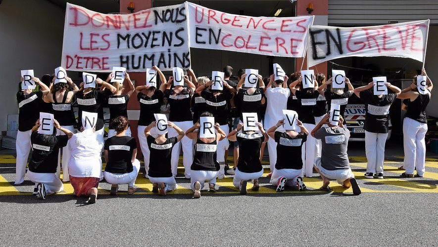 urgence, grève