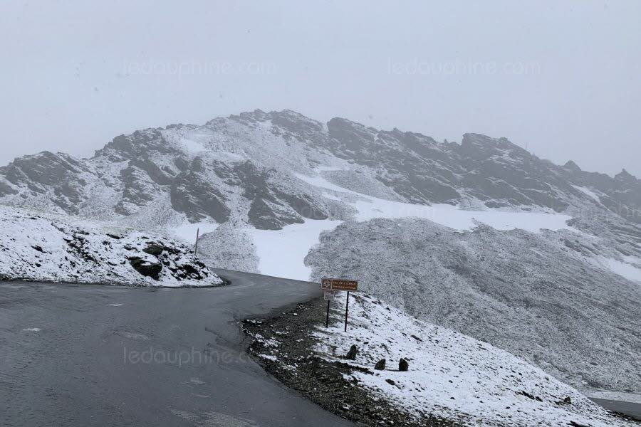 neige, col de l'Iseran