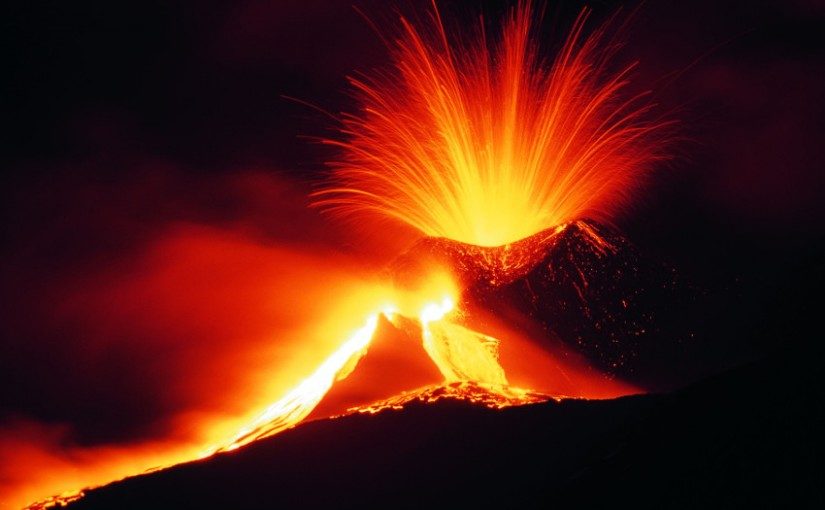 Eruption Etna 2001