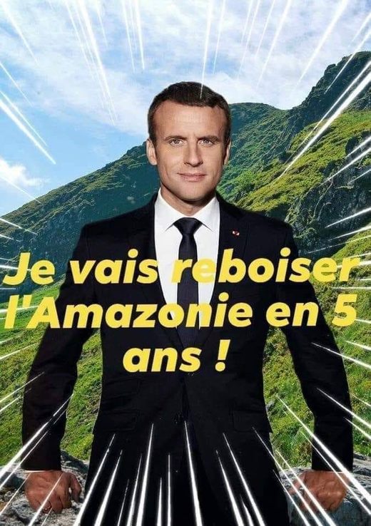 Emmanuel Macron ,Amazonie