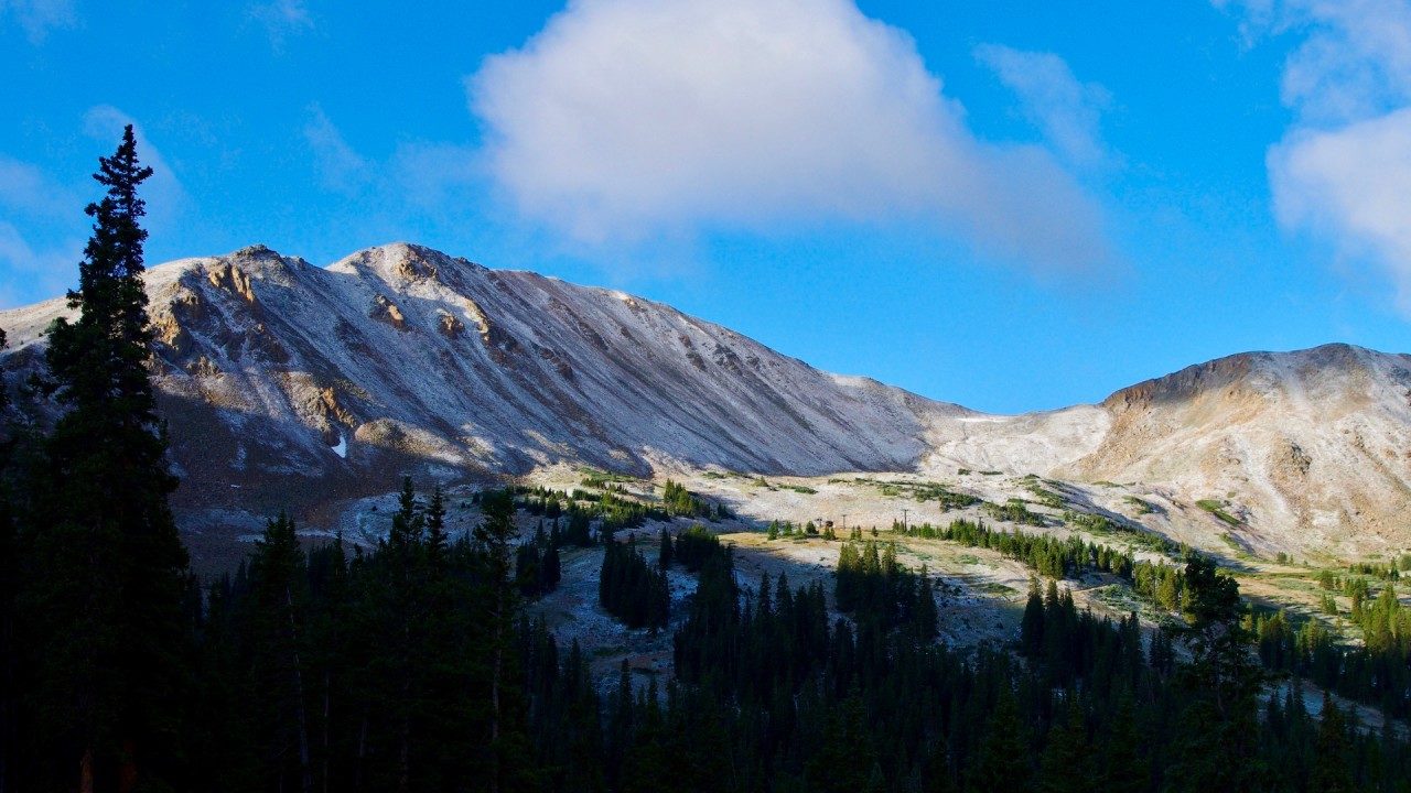 First snow of 2019 at Loveland Ski Area