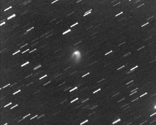 sursaut cométaire de l'astéroïde 596 Scheila